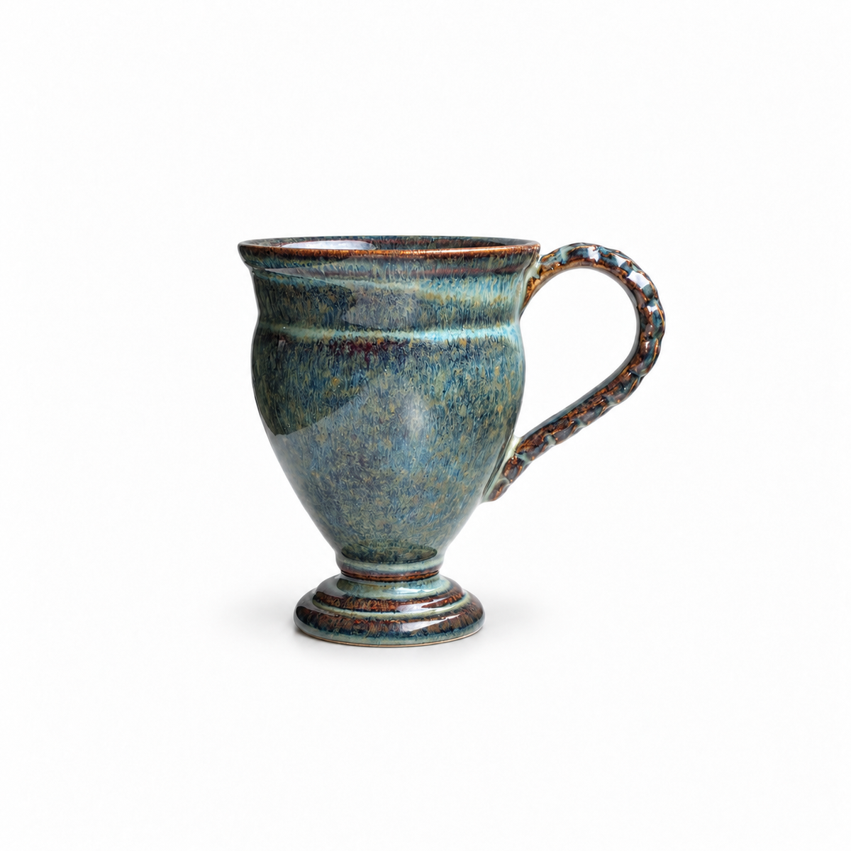 Keramik - Espresso - Tasse aus Steinzeug - 100 ml - Krateriskos