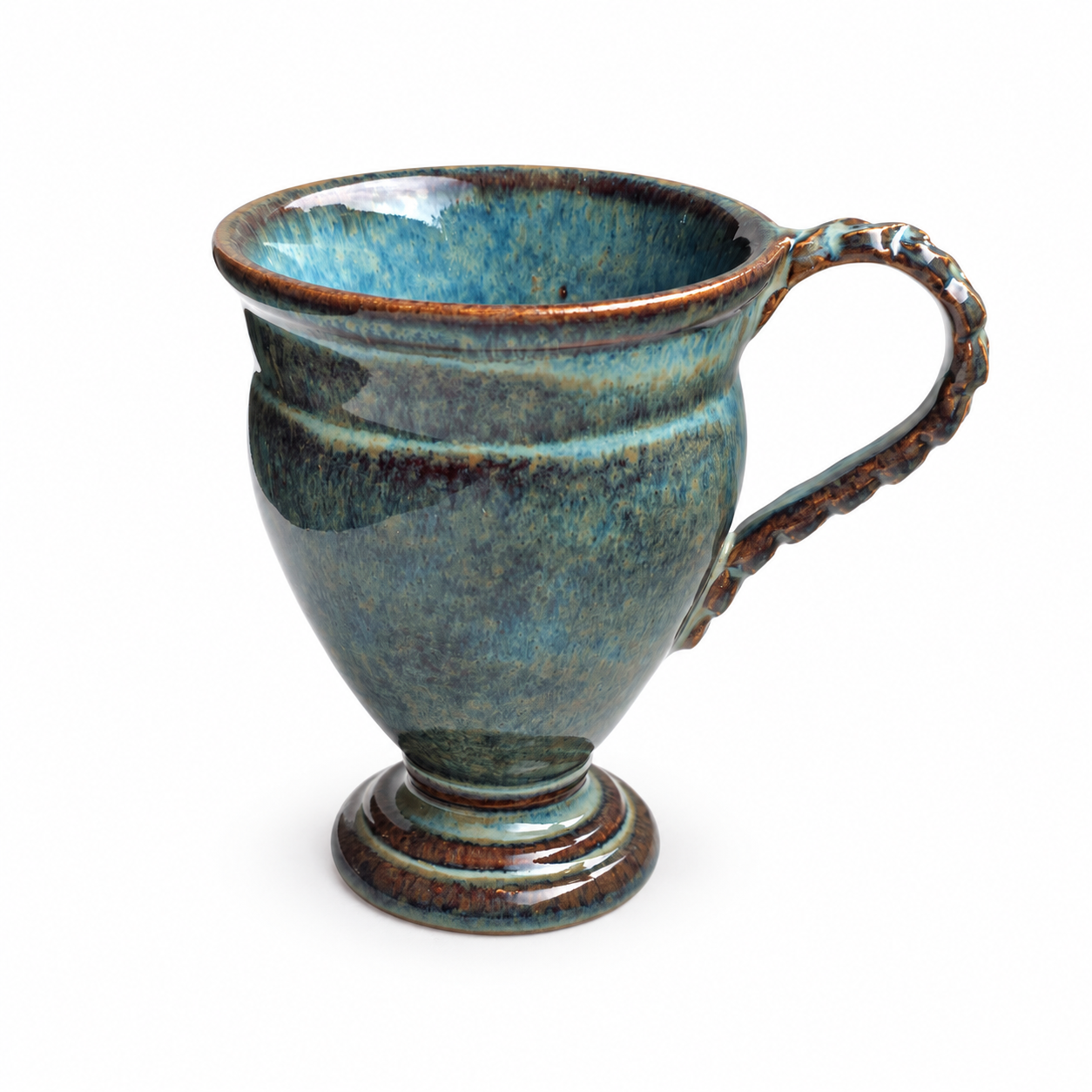 Keramik - Espresso - Tasse aus Steinzeug - 100 ml - Krateriskos