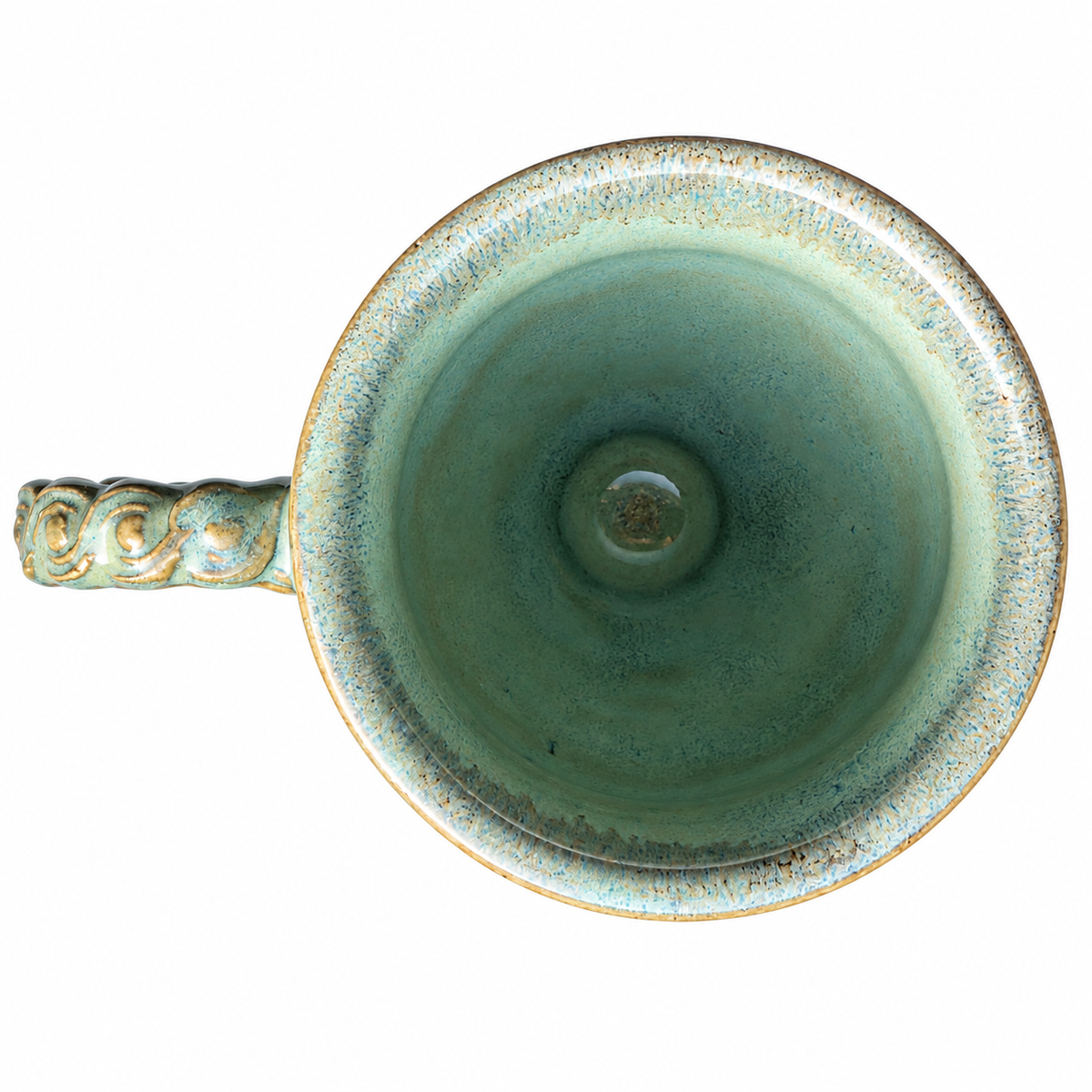 Keramik - Espresso - Tasse aus Steinzeug - 100 ml - Krateriskos