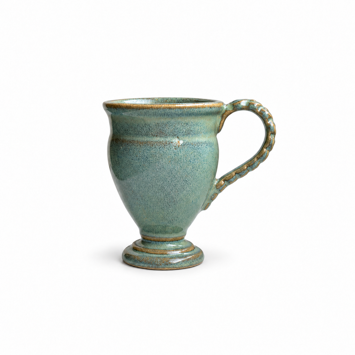 Keramik - Espresso - Tasse aus Steinzeug - 100 ml - Krateriskos