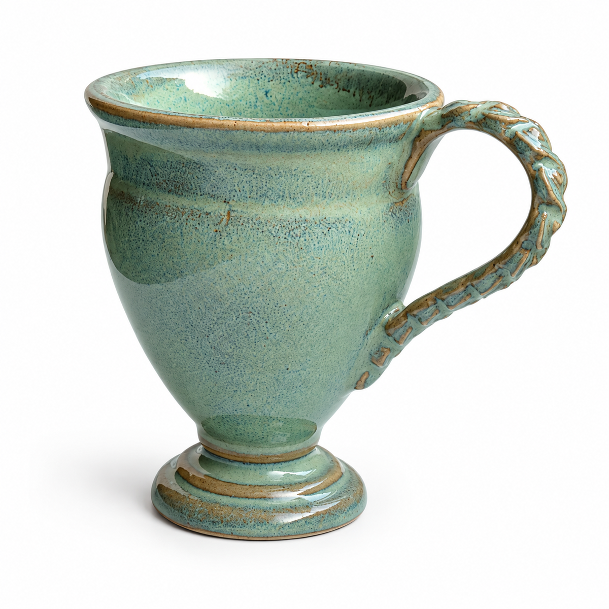 Keramik - Espresso - Tasse aus Steinzeug - 100 ml - Krateriskos