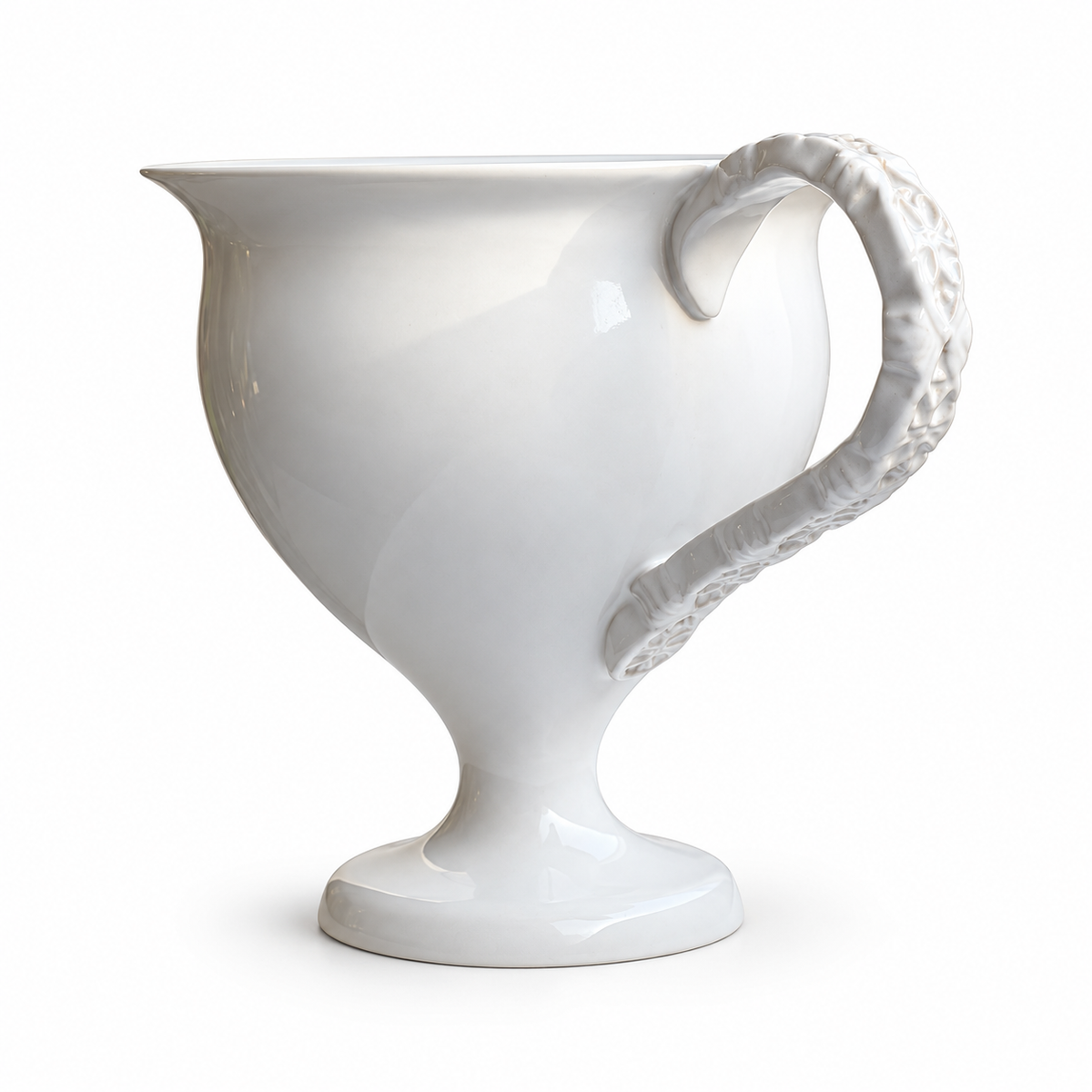Keramik - Becher aus Steinzeug 300 ml - Minoische Henkeltasse