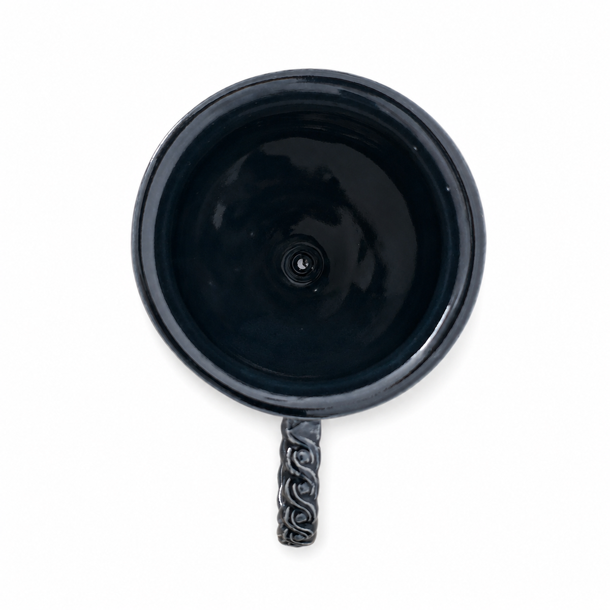 Keramik - Becher aus Steinzeug 200 ml - Minoische Henkeltasse